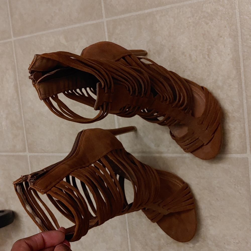 Shoe Republic L.A. Strappy Heeled Sandal